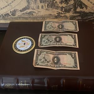 Rare WWII Japanese Government (Philippines): 1 Peso (1943) (Lot of 3)